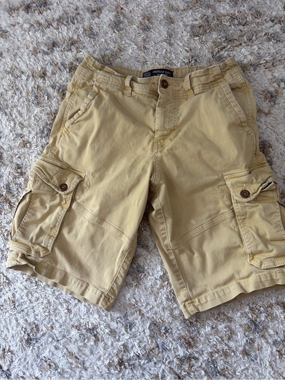 American Eagle Outfitters Men’s Tan Cargo Shorts*